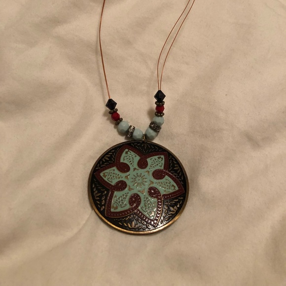 2/$15💫💫Eye-catching patterned necklace - Picture 2 of 4